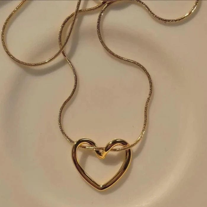 18K Plated Necklace for women Pendant Chain Necklace Stainless Steel Durable Jewelry Women Necklace