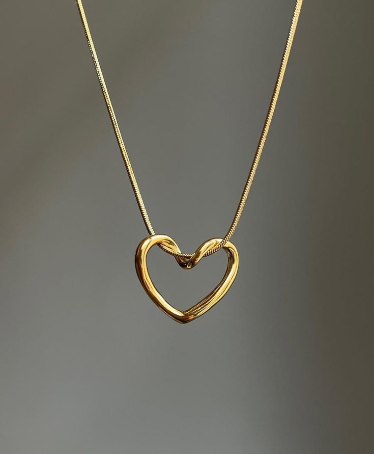 18K Plated Necklace for women Pendant Chain Necklace Stainless Steel Durable Jewelry Women Necklace