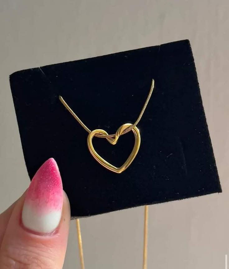 18K Plated Necklace for women Pendant Chain Necklace Stainless Steel Durable Jewelry Women Necklace