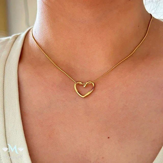18K Plated Necklace for women Pendant Chain Necklace Stainless Steel Durable Jewelry Women Necklace